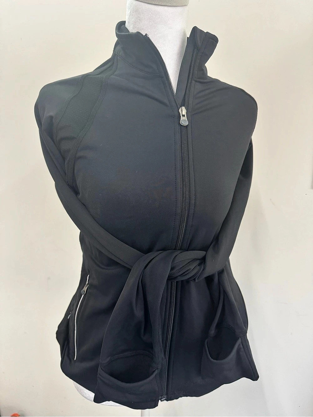 SCOTT RC 8060 Women's Black Athletic Zip up sweater US 2